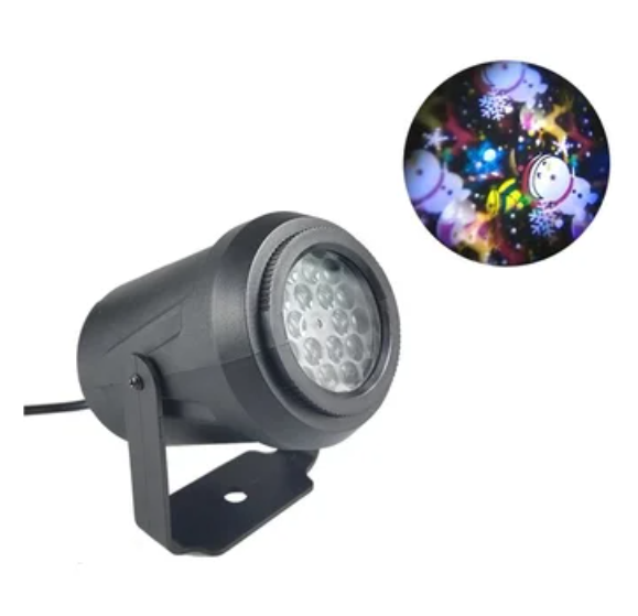 proyector luz led Navidad y Halloween